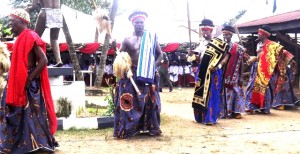 Royal procession into the Ugep palace 