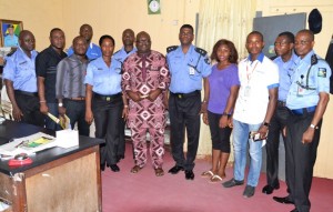 Some ACROJ members with the PPRO nd officers in his office